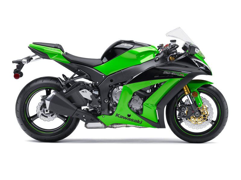 Fairings 2011-2015 Plastics Kawasaki ZX10R Ninja Green ZX10R  Generic