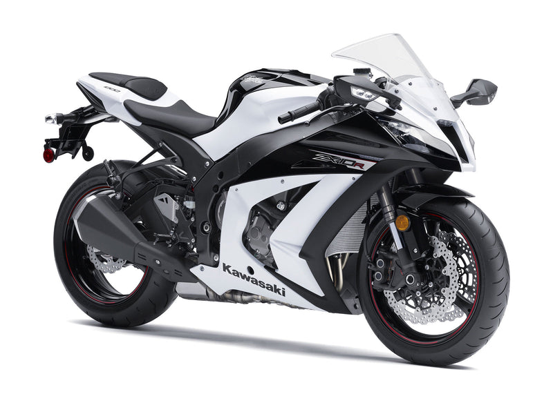 Fairings 2011-2015 Plastics Kawasaki ZX10R Ninja White ZX10R  Generic