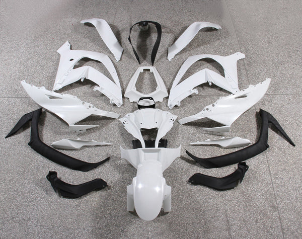 Carenados 2011-2015 Plásticos Kawasaki ZX10R Ninja Blanco ZX10R Genérico