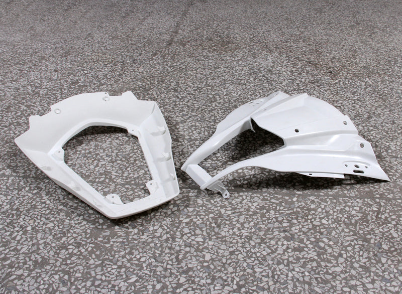 Fairings 2011-2015 Plastics Kawasaki ZX10R Ninja White Black ZX10R  Generic