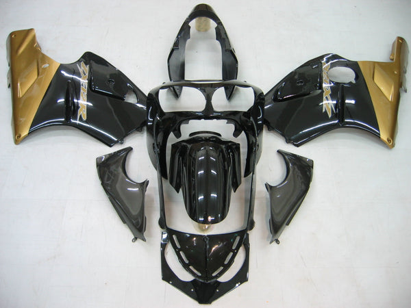 Carenados 2000-2001 Kawasaki ZX12R Negro y Oro ZX12R Genérico