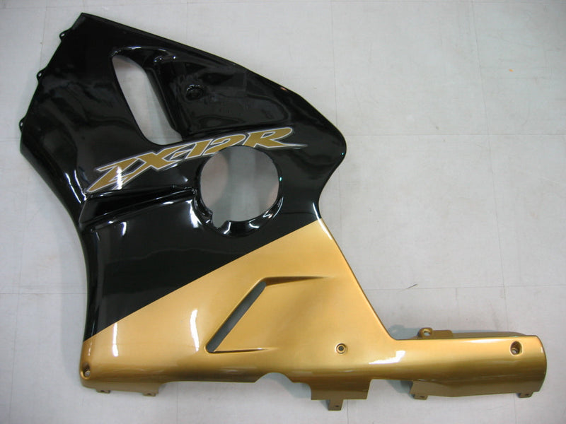 Fairings 2000-2001 Kawasaki ZX12R أسود وذهبي ZX12R عام