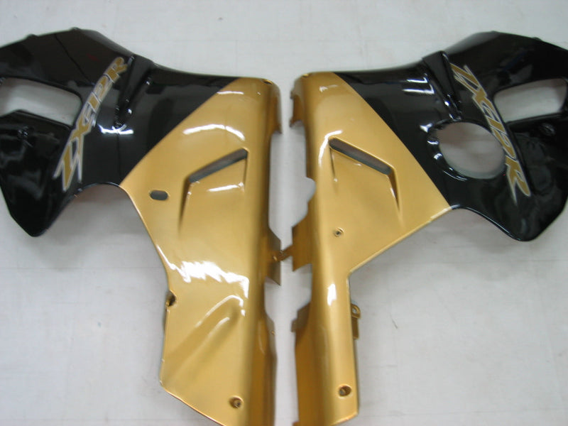 Fairings 2000-2001 Kawasaki ZX12R أسود وذهبي ZX12R عام