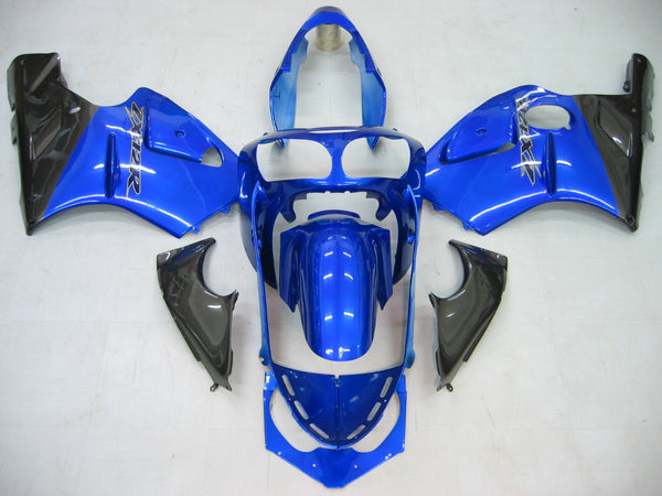 Fairings 2000-2001 كاواساكي ZX12R أزرق وأسود ZX12R عام