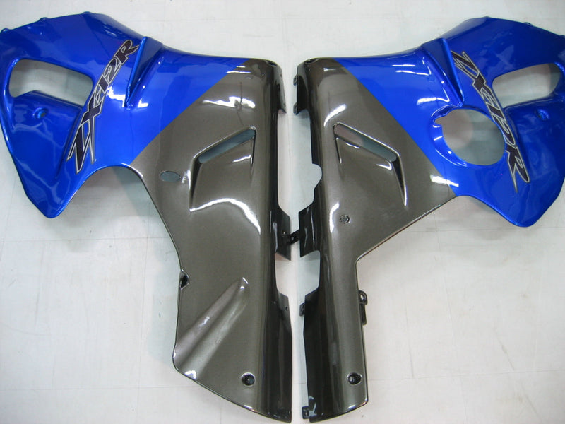 Fairings 2000-2001 كاواساكي ZX12R أزرق وأسود ZX12R عام