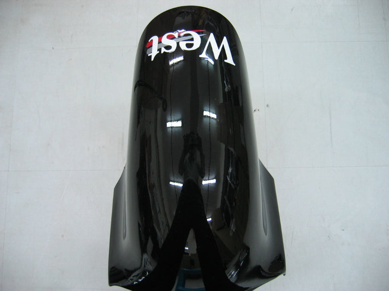 Fairings 2000-2001 كاواساكي ZX12R أسود أبيض غرب عام