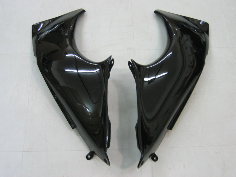 Fairings 2000-2001 Kawasaki ZX12R Black White West   Generic