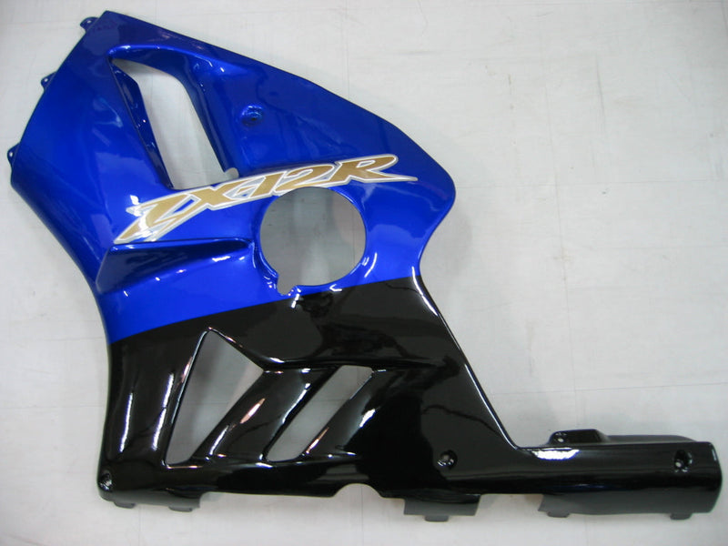 Fairings كاواساكي ZX12R نينجا أزرق أسود ZX12R (2002-2005) عام