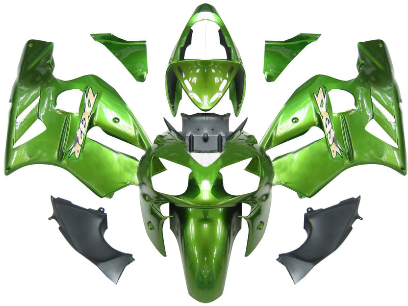 Fairings Kawasaki ZX12R Green Metallic ZX12R (2002-2005) عام