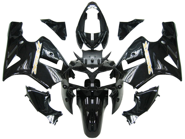 Fairings 2002-2005 Kawasaki ZX12R Black ZX12R  Generic