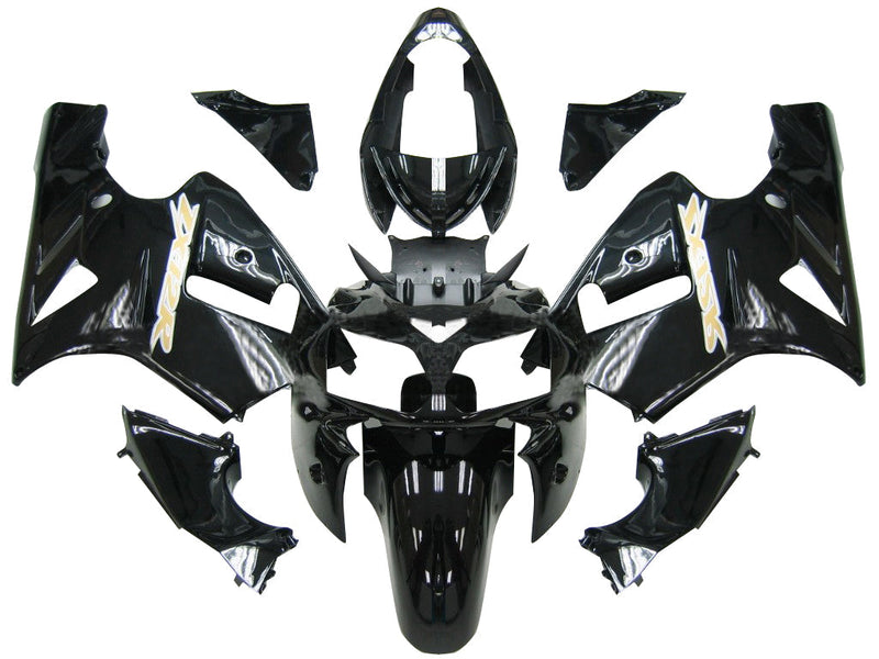 Fairings 2002-2005 Kawasaki ZX12R Black ZX12R  Generic