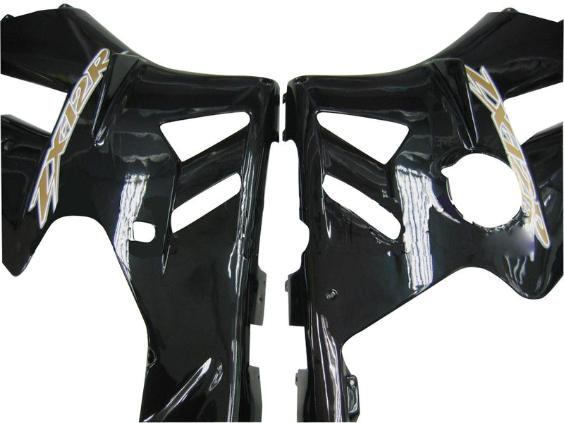 Carenados 2002-2005 Kawasaki ZX12R Negro ZX12R Genérico