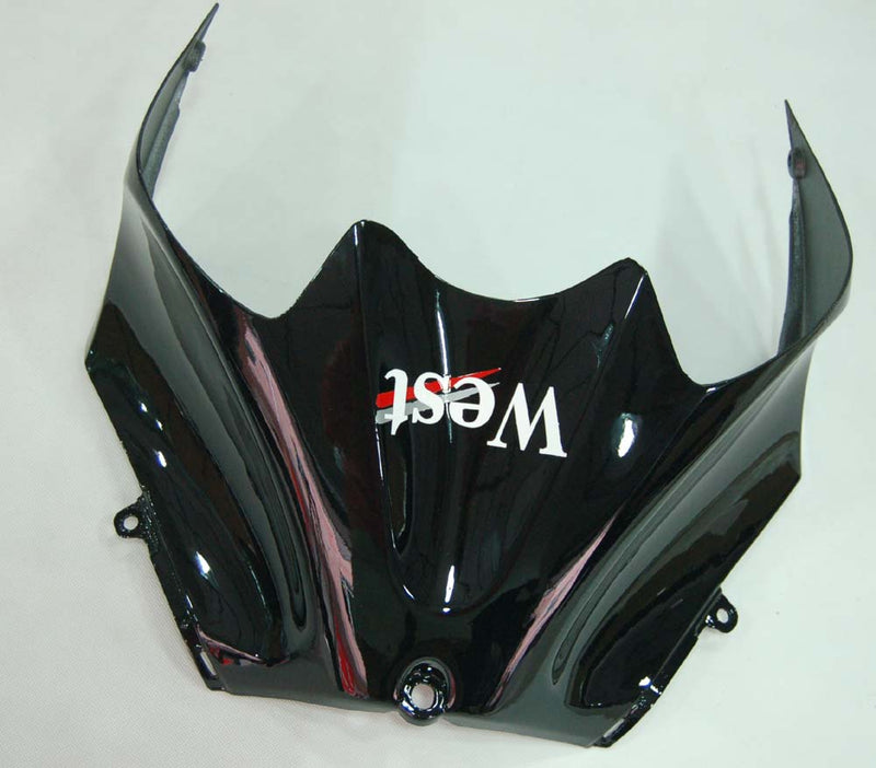 Fairings 2006-2011 كاواساكي ZX14R أسود أبيض غرب نينجا عام