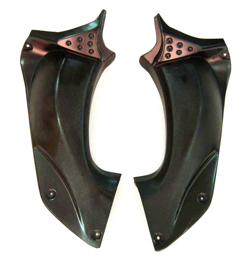 Fairings 2006-2011 Kawasaki ZX14R Black & Gold Flame Ninja  Generic