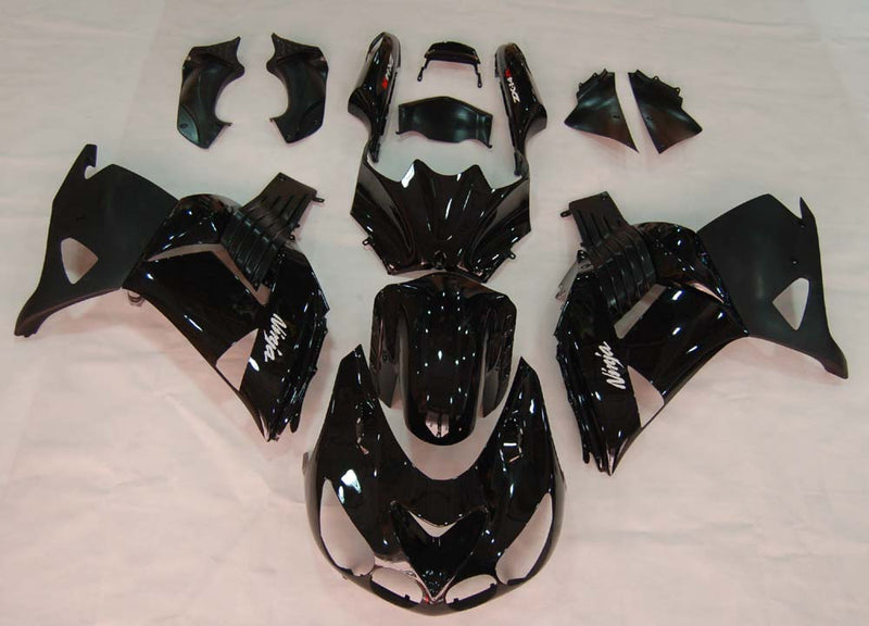 Fairings 2006-2011 Kawasaki ZX14R Black Ninja  Generic