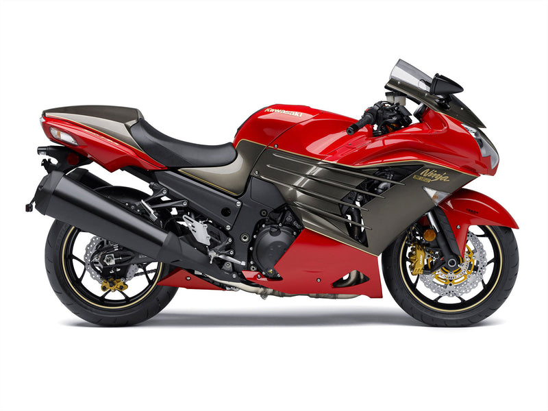 انسيابية بلاستيك 2012-2022 كاواساكي ZX14R نينجا أحمر برونزي عام