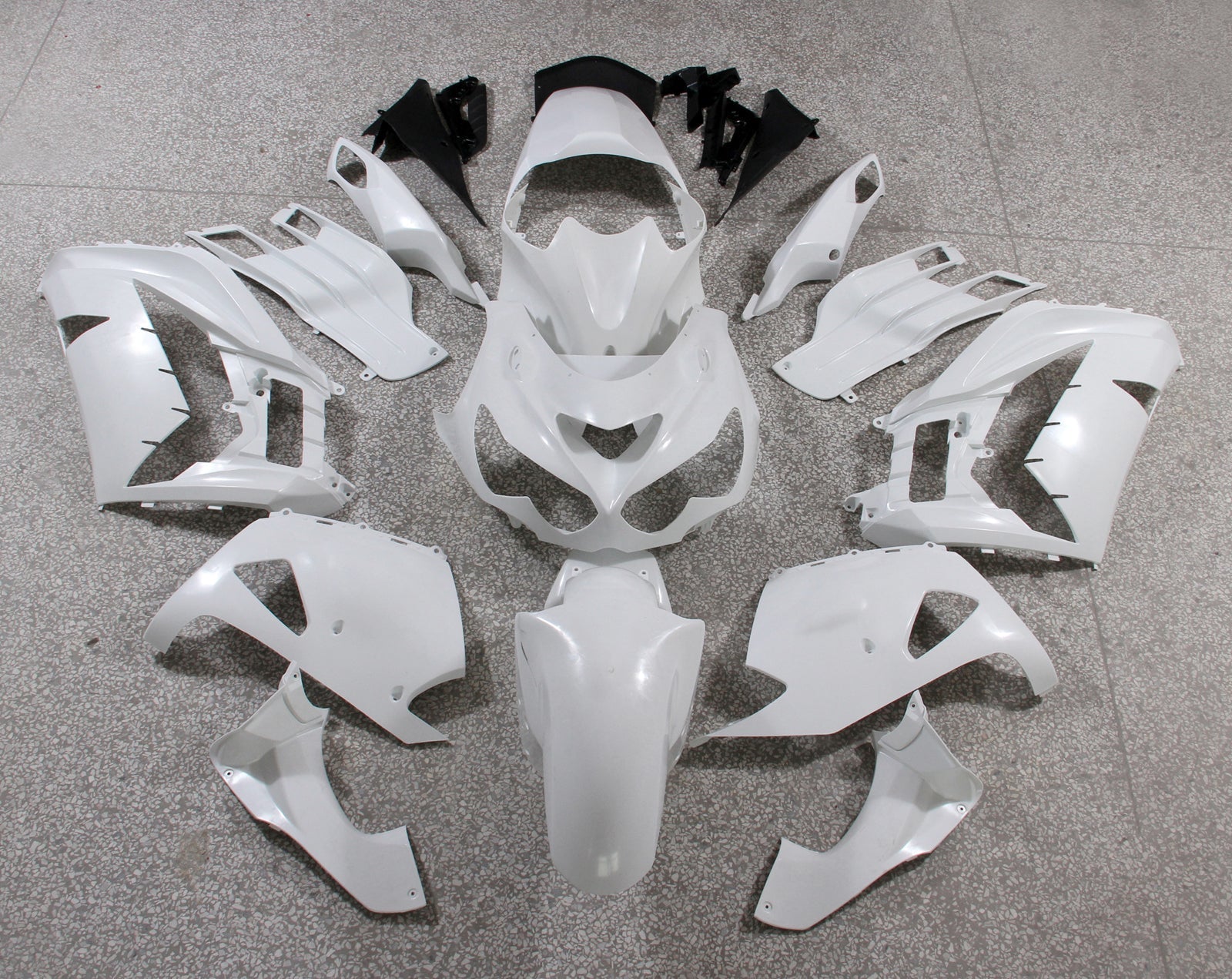 Fairings Plastics 2012-2022 Kawasaki ZX14R Ninja White  Generic