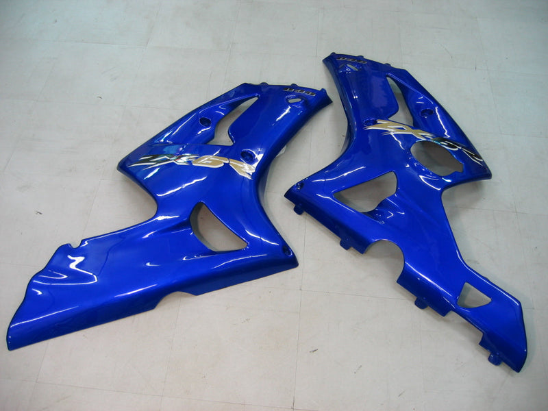 Carenados 2003-2004 Kawasaki ZX6R 636 Azul Ninja Genérico