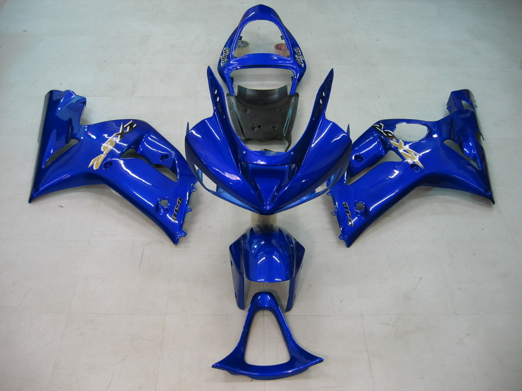 Fairings 2003-2004 Kawasaki ZX6R 636 Blue Ninja  Generic