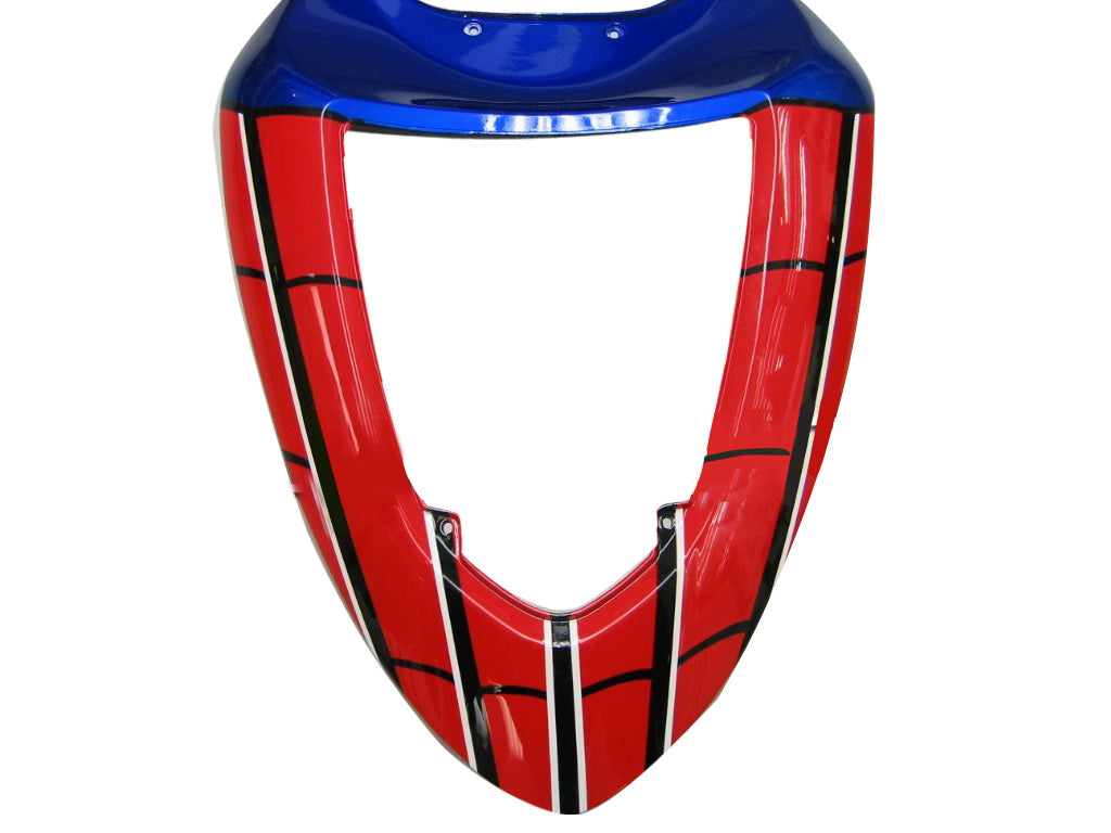 Fairings 2005-2006 Kawasaki ZX6R 636 Red & Blue Spider Man  Generic