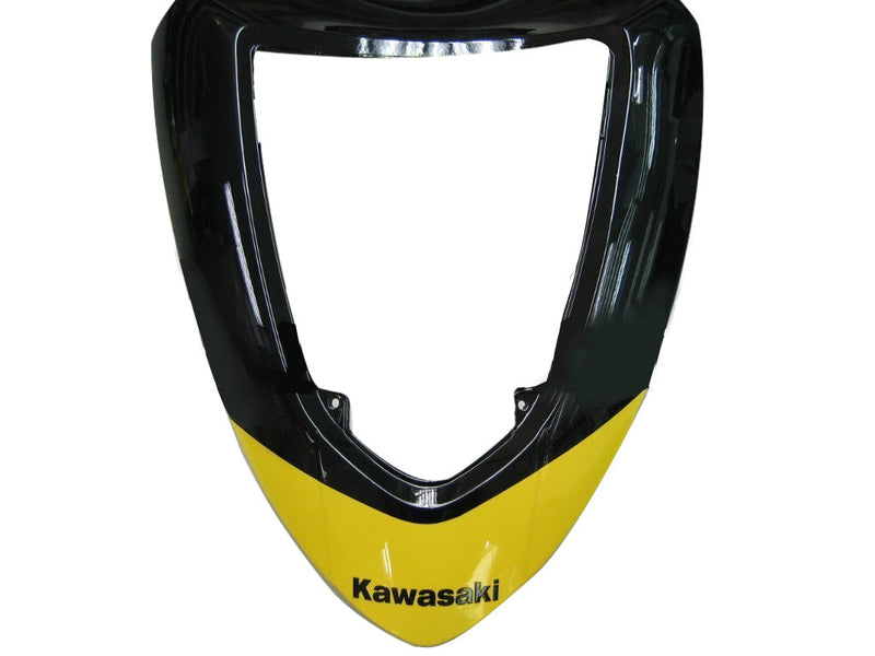 Fairings 2005-2006 Kawasaki ZX6R 636 أسود أصفر ZX6R عام