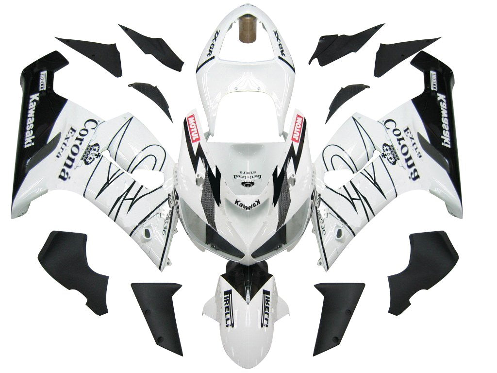 ZX6R 636 (2005-2006) Bodywork Fairing ABS Injection Molded Plastics Set 32 Color Generic