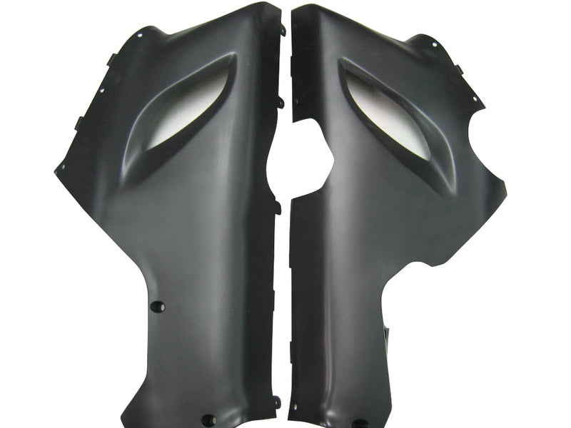 Carenados 2005-2006 Kawasaki ZX6R 636 Plata mate y negro Ninja genérico