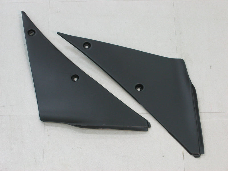 Fairings 2005-2006 Kawasaki ZX6R 636 أسود أبيض غرب ZX6R عام