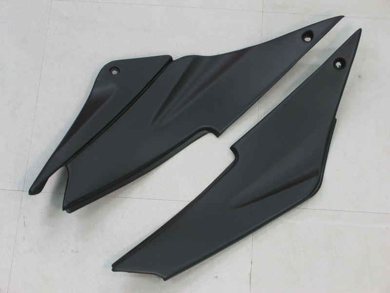 Fairings 2005-2006 Kawasaki ZX6R 636 أسود أبيض غرب ZX6R عام