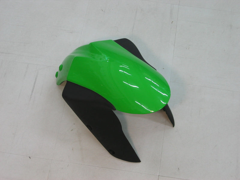 Fairings 2005-2006 كاواساكي ZX6R 636 أخضر أسود نينجا عام