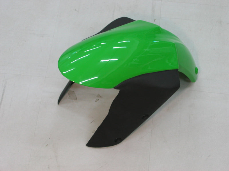 Fairings 2005-2006 كاواساكي ZX6R 636 أخضر أسود نينجا عام