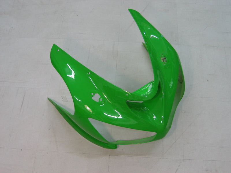 Fairings 2005-2006 كاواساكي ZX6R 636 أخضر أسود نينجا عام