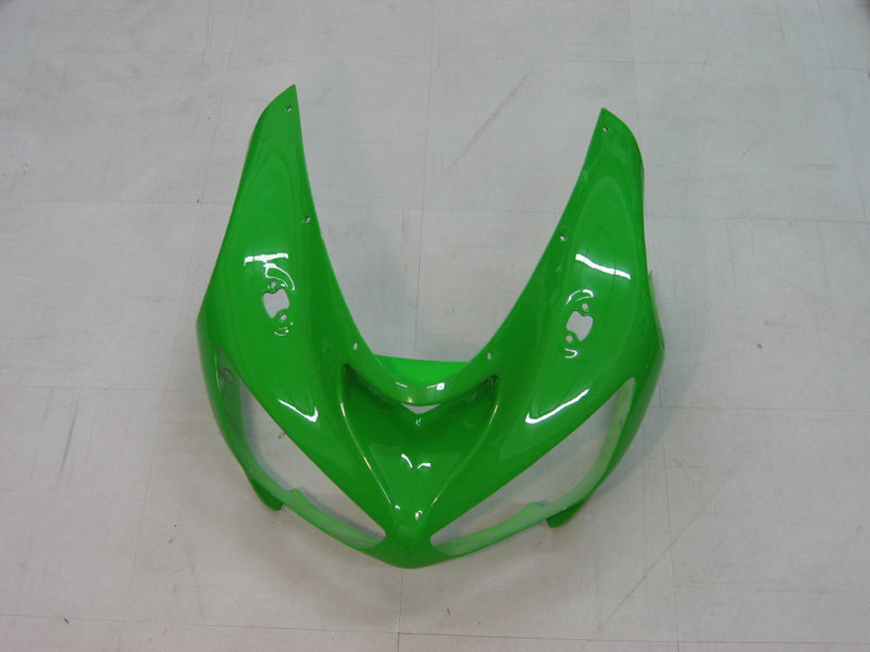 Fairings 2005-2006 كاواساكي ZX6R 636 أخضر أسود نينجا عام