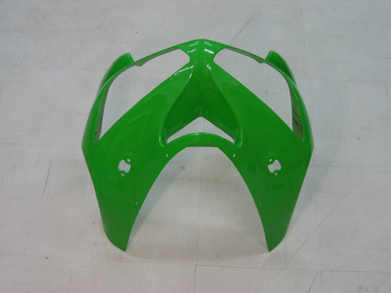 Fairings 2005-2006 كاواساكي ZX6R 636 أخضر أسود نينجا عام