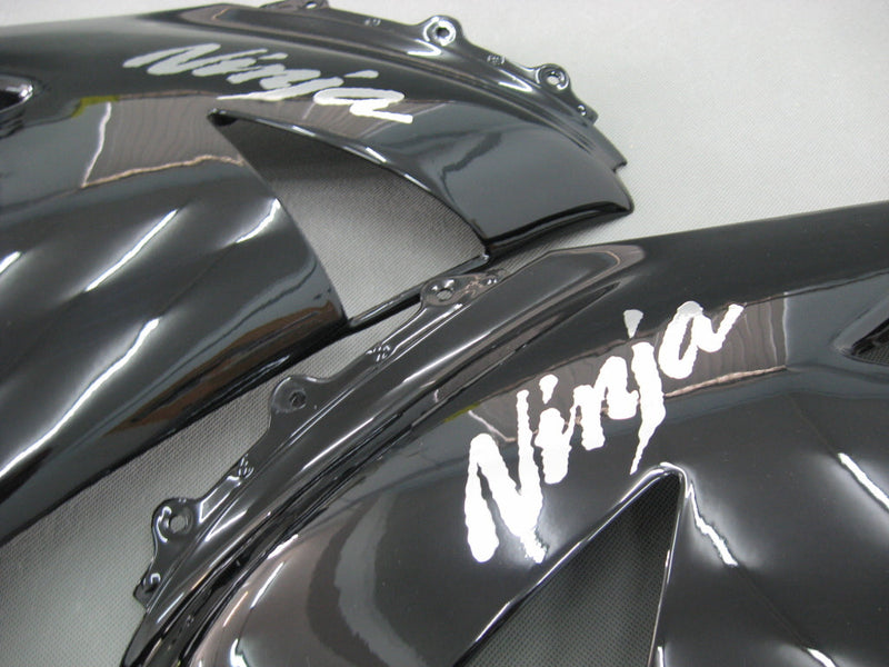 Carenados 2007-2008 Kawasaki ZX6R ZX636 Negro Ninja Genérico