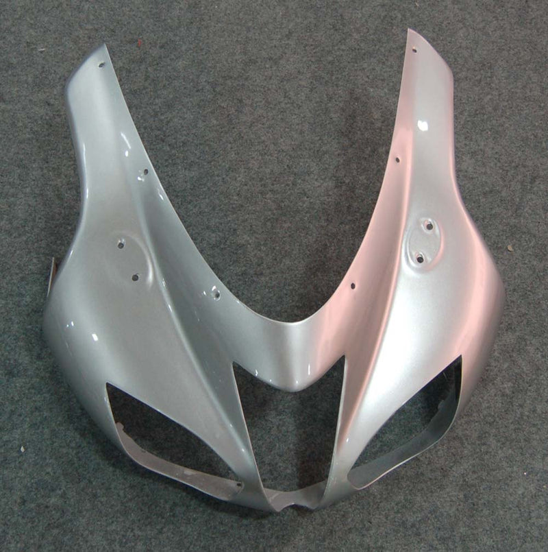 Fairings 2007-2008 Kawasaki ZX6R ZX636 Silver Ninja  Generic