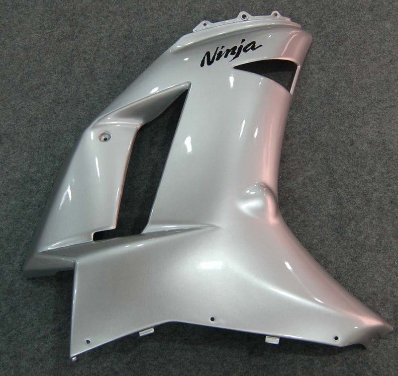 Carenados 2007-2008 Kawasaki ZX6R ZX636 Silver Ninja genérico