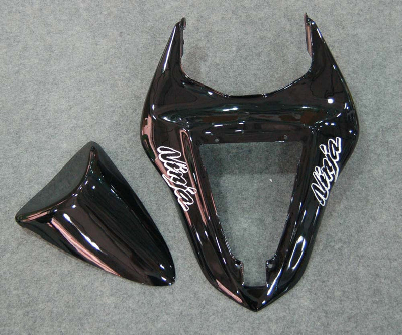 Fairings 2007-2008 Kawasaki ZX-R ZX636 Black Yellow  Generic