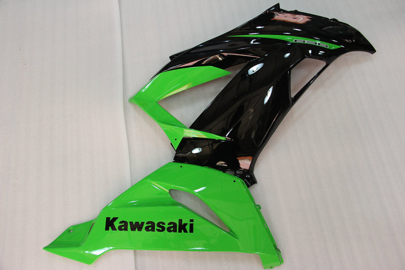 Carenados 2013-2018 Plásticos Kawasaki ZX6R 636 Verde Negro Ninja Genérico