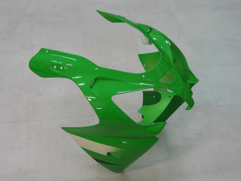 Fairings 2000-2001 Kawasaki ZX 9R أخضر أسود ZX9R عام