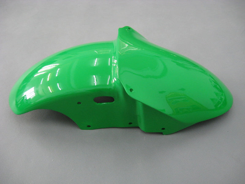 Fairings 2000-2001 Kawasaki ZX 9R Green Black No.56 Nakano  Generic