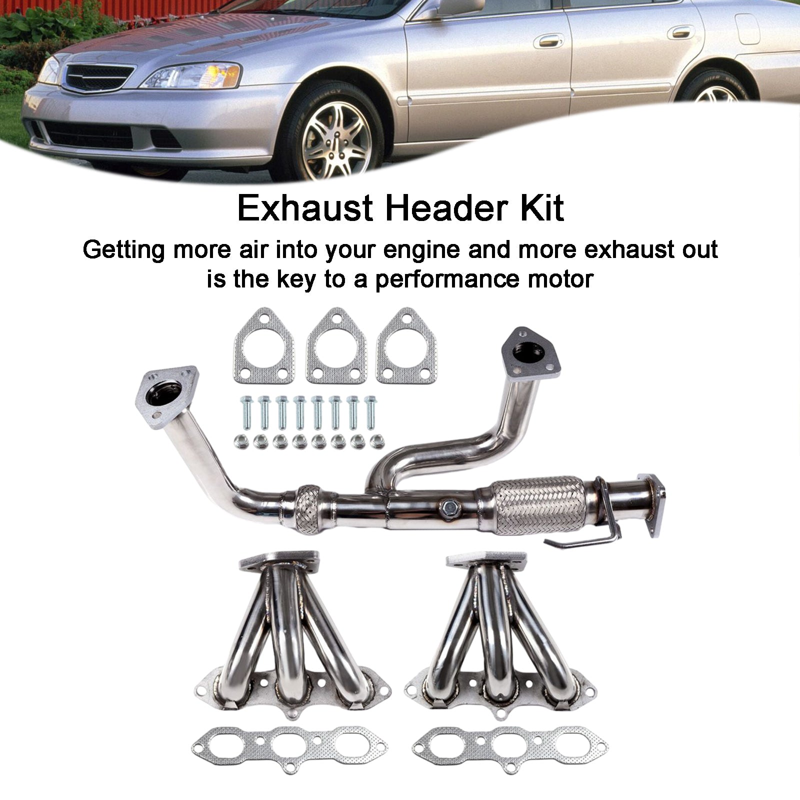 Acura CL 3.2L 2002-2003 Exhaust Manifold Header HDSHA98V6