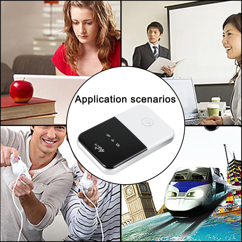 Unlocked Portable 4G LTE Router Wireless Mobile Broadband WiFi Hotspot Dongle