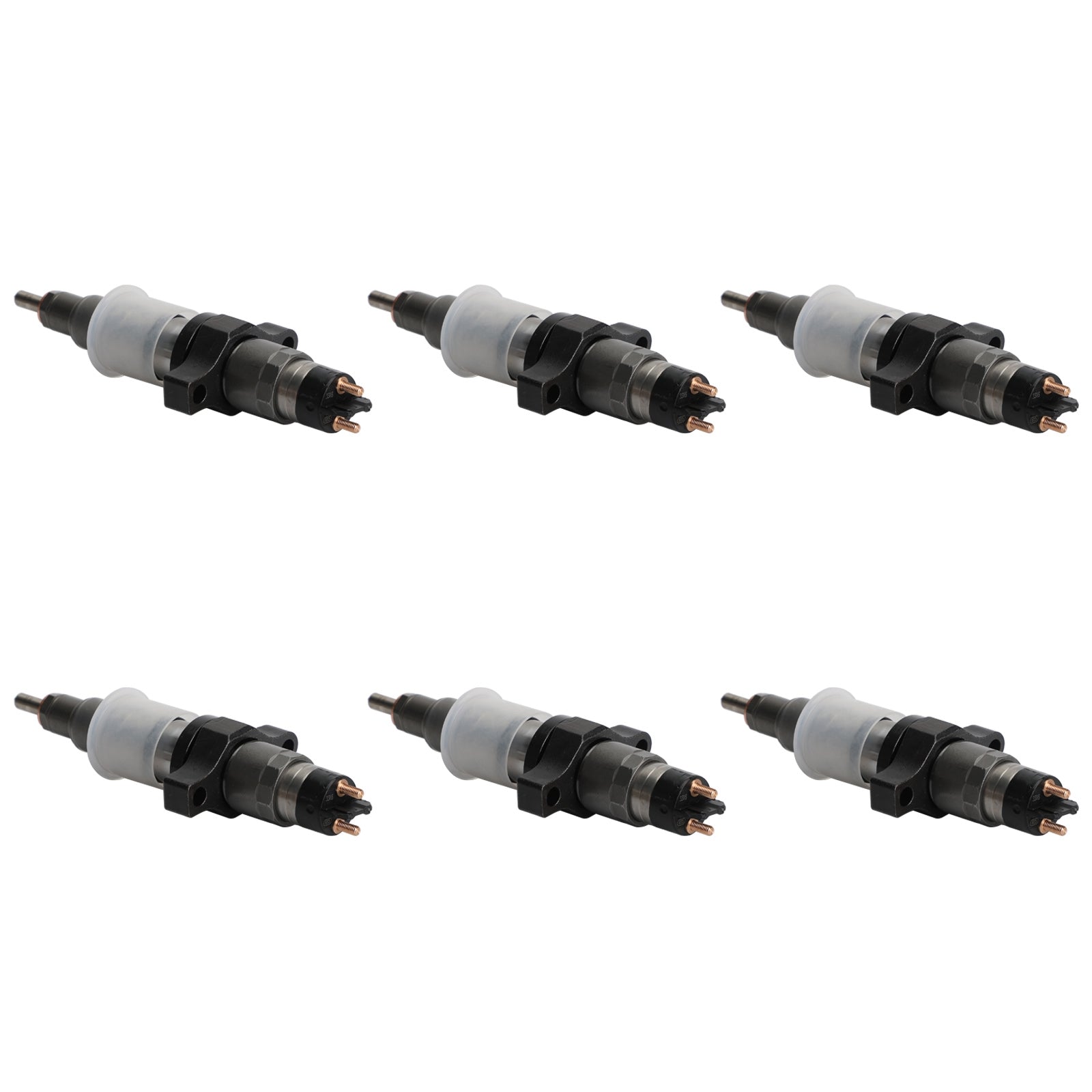 6pcs Rail Fuel Injectors 0445120238 Fit Ram Cummins 5.9L 2004-2009 DIESEL Generic