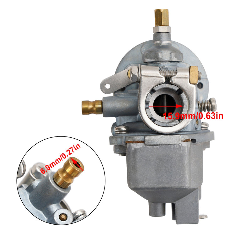 Carburetor Carb Outboard Motor fit for Yamaha 2-stroke 2HP PZ11 JX-1