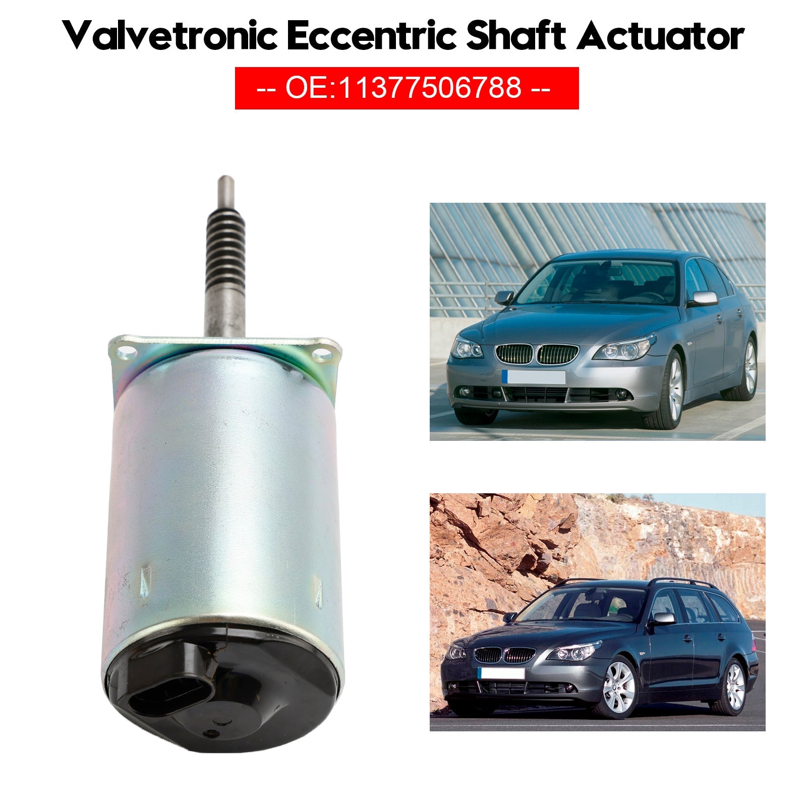 2004-2006 BMW X5 4.4i 4.8is Sport Utility 4-Door Valvetronic Eccentric Shaft Actuator 11377506788