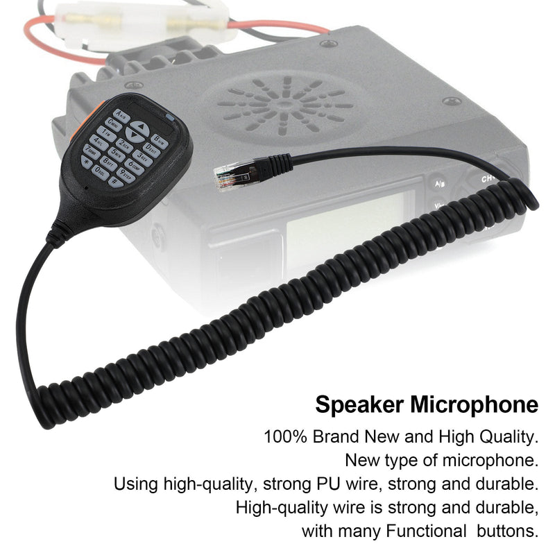 Micrófono de altavoz Micrófono para Bj-218 Bj-318 Bj-282 25W Mini radio móvil de doble banda