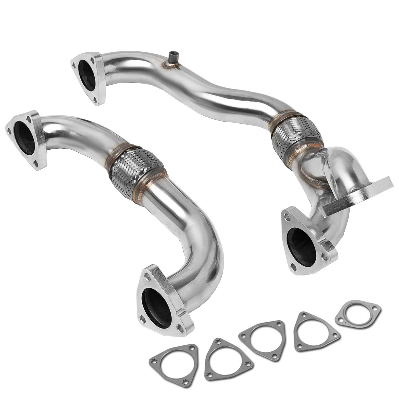 Turbocharger Y-Pipe Up-Pipe w/Hardware for 08-10 Ford Super Duty 6.4L