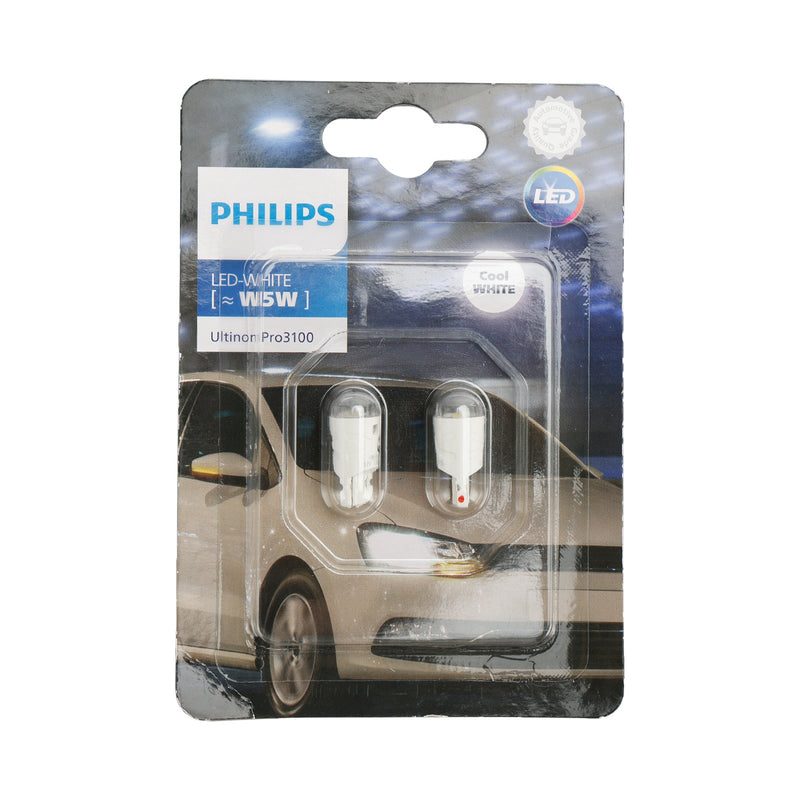 Para Philips 11961CU31B2 Ultinon Pro3100 LED-BLANCO W5W 6500K W2.1x9.5d 12V