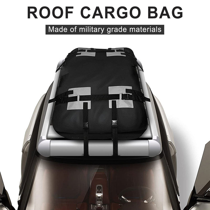 Portaequipajes impermeable para techo de coche, bolsa de carga, bolsa de almacenamiento de equipaje, bolsa de viaje